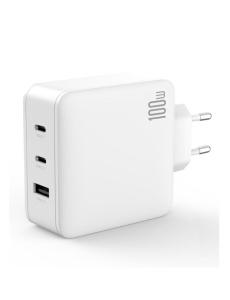 Зарядно у во XO CE14 с мощност 100W с три изхода 1 х USB 2 x USB C