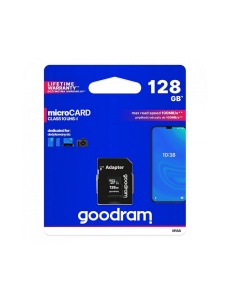 Карта с памет GOODRAM MICRO SD XC UHS I CLASS 10 128GB