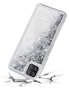 Нежен прозрачен плаващ кейс Floating Case за Samsung A22 5G