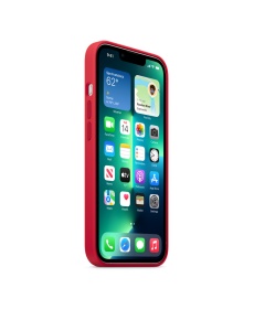 Оригинален Елегантен гръб за iPhone 13 Pro Червен