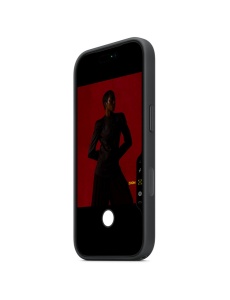 Оригинален платнен гръб с MagSafe в Черен Цвят за iPhone 17 Pro Max - Img 3