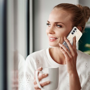 Полупрозрачен силиконов калъф BRILIANT за Samsung A13 5G