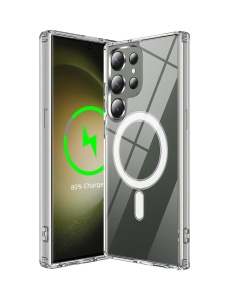 Прозрачен Гръб MagSafe Color за Samsung Galaxy S26 Ultra със защита от удари и надрасквания