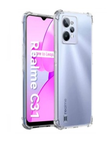 Прозрачен калъф ANTISHOCK за Realme C31