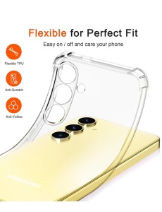 Прозрачен гръб ANTISHOCK за Samsung S24