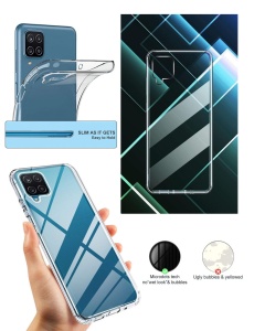 Прозрачен гръб TPU за Samsung A12
