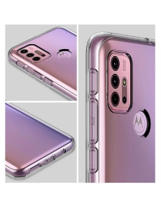 Прозрачен силиконов калъф 1 мм за Motorola G50