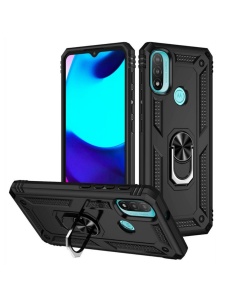Противоударен черен калъф Zore за Motorola E20S E30 E40