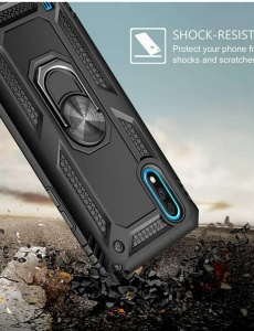 Противоударен черен кейс Zore за Samsung A21S