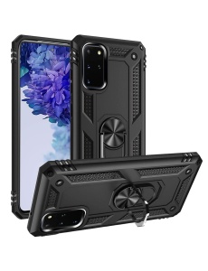 Противоударен черен калъф Zore за Samsung S20