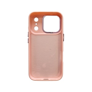 Розов Силиконов Гръб с Декупаж Guess Design 1HC за iPhone 17 Pro Max