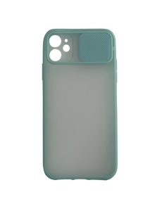 Светло зелен калъф Camera Cover за IPHONE 11