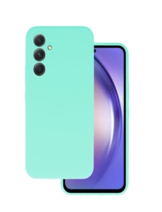 Светло зелен силиконов гръб POLY за Samsung A55