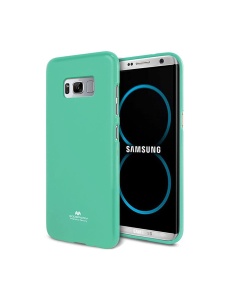 Силиконов Гръб Jelly Case в ментово зелено за Samsung S8 Plus