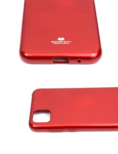 Силиконов калъф Jelly Case в червено за Samsung A22 5G със защита от удари и надрасквания