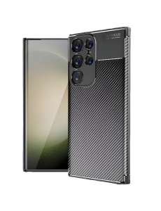 Силиконов калъф Carbon за Samsung S24 Ultra
