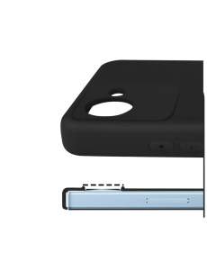 Силиконов гръб POLY черен за Realme C30