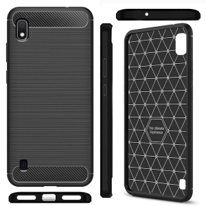 Силикон калъф Carbon за Samsung A10