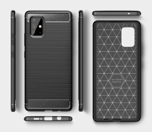 Силикон калъф Carbon за Samsung A31