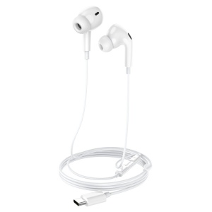 Слушалки BOROFONE BM80 PRO ELEGANT с микрофон Бели TYPE C съвместим с много устройства