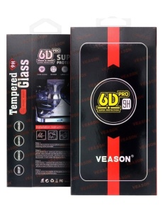 Стъклен противоударен протектор 6D Full glue за Nokia G42