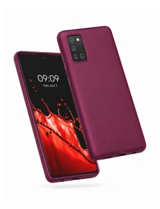 Тъмно лилав калъф Candy Color за Samsung S20 Plus