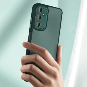 Удароустойчив калъф с вграден протектор на задните камери VARIETE за Samsung A14 4G 5G с 9H твърдост против драскотини