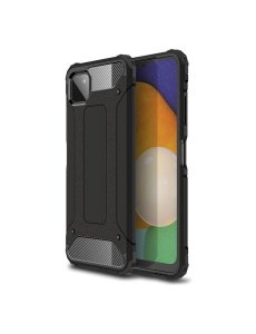 Удароустойчив черен калъф Bronya за Samsung Galaxy A22 5G