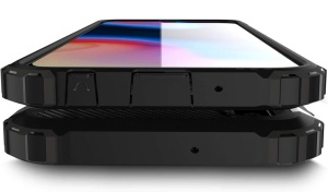 Удароустойчив черен калъф Bronya за Samsung Galaxy A40