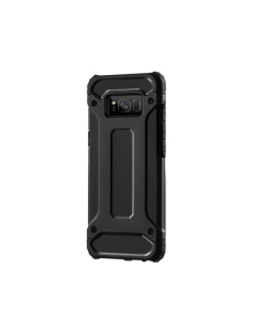 Удароустойчив черен калъф Bronya за Samsung Galaxy S8 Plus със защита от удари и надрасквания