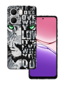 Флуоресцентен силиконов светещ в тъмното висококачествен калъф ЛУКСОС за OPPO A5X