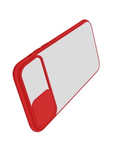 Червен кейс Camera Cover за Samsung A21s