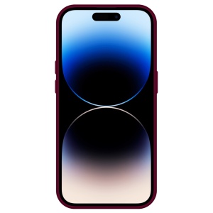 Червен гръб Kickstand Luxury MagSafe за iPhone 15 Pro със защита от удари и надрасквания