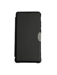 Черен калъф тип тефтер Razor за Samsung S22 Ultra