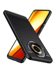 Черен калъф Toptel Carbon за Realme 11 Pro 11 Pro Plus
