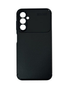 Черен силиконов кейс Carbon Auto Focus за Samsung A13 5G