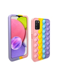 3D Bubble Pop It гръб за Samsung A02s