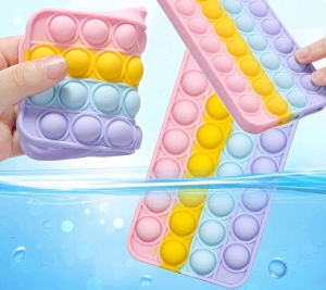 3D Bubble Pop It гръб за Samsung A22 4G със защита от удари и надрасквания