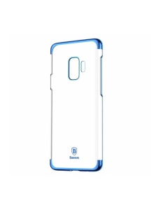 Baseus Electroplate PVC син кант за Samsung S9