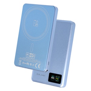 Blavec Power Bank 10000mAh- Type C - 22,5W magnetic Magsafe 3 in 1 - Img 3