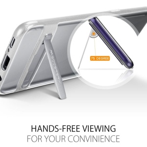 Dream Bumper с PVC кант и стойка за Samsung S8 с прецизни изрязвания за камера и бутони