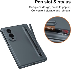 Samsung Original Slim S-Pen Case за Samsung Galaxy Z Fold 8, тъмно сив - Img 2