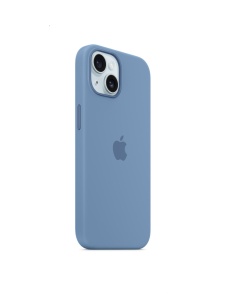 Елегантен Оригинален кейс за iPhone 15 Син