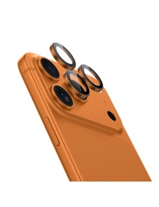 Защитен Протектор за Лещи със Оранжев Кант за iPhone 17 Pro Max