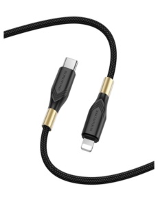 Кабел Borofone BX92 TYPE C TO LIGHTNING PD 20W с дължина 1 метър със здрава оплетка