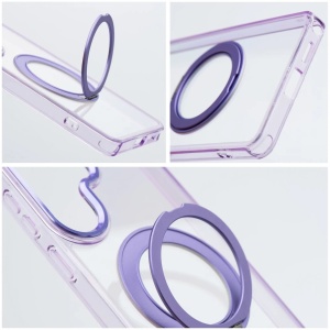 Кейс Frame Circle Stand за Samsung Galaxy S26, съвместим с MagSafe – лилав - Img 3