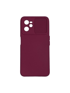 Наситено червен калъф Camera Cover за Realme C35