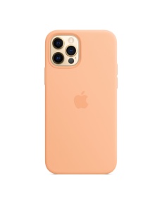 Оригинален Елегантен Калъф за iPhone 12 Pro Max Светло Оранжев