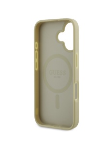 Оригинален златен кейс MagSafe Guess за IPHONE 16 Plus