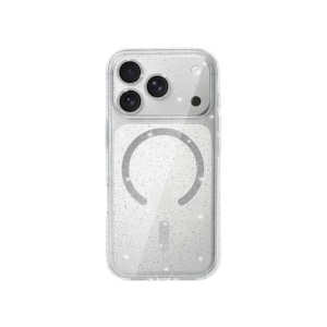 Прозрачен гръб с вграден протектор на задните камери Gliter MagSafe за iPhone 17 Pro Max за защита на дисплея от удар